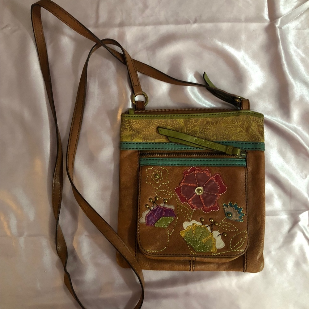 Brown mini bag